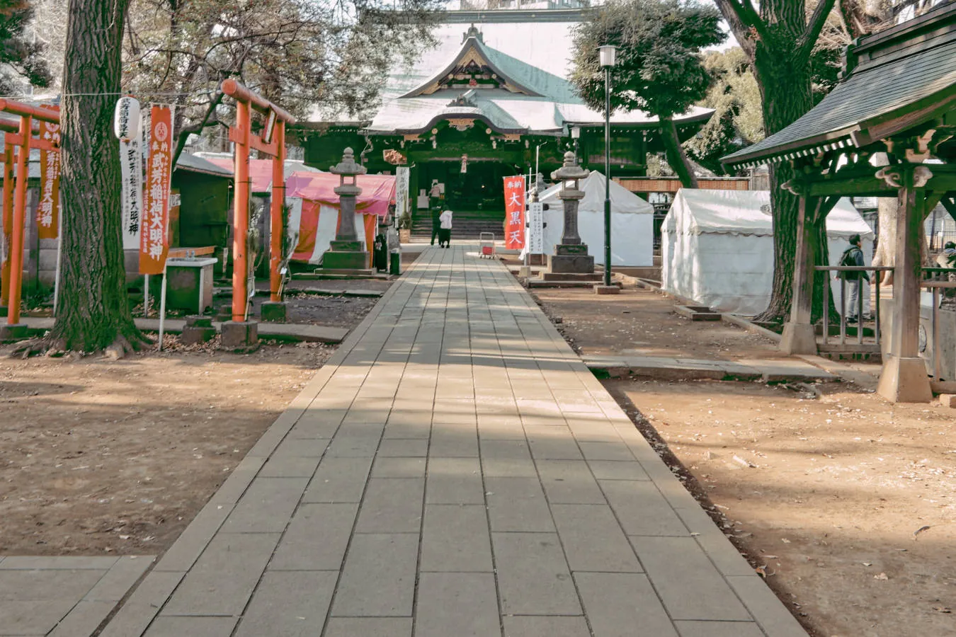 鬼子母神堂(豊島区)＝Kshibojindo, Toshima Tokyo Architectural mix of Shito and Buddhism